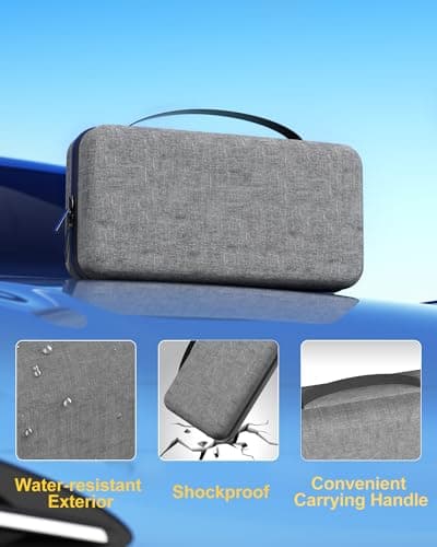 ProCase Hard Case for Fanttik Slim V8 Apex/V8 Mate/V10 Apex/V10 Mate -Grey — view 5