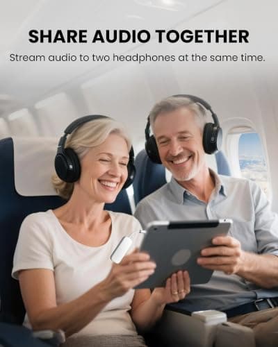 Avantree Relay - Airplane Bluetooth Adapter for 2 AirPods or Headphones — view 5