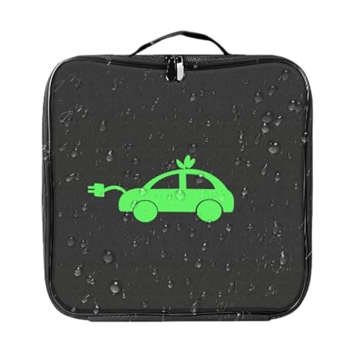 EV Cable Bag – Waterproof Oxford 60cm Storage Case, Large Capacity Organizer, Electric Car Charger Cable Carry Bag for Safe Transport | Home Garage Travel Use Accessories — view 6