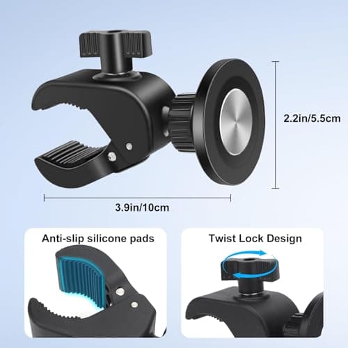 EEEKit Indoor Bike Phone Holder, Universal Magnetic Handlebar Phone Mount — view 6