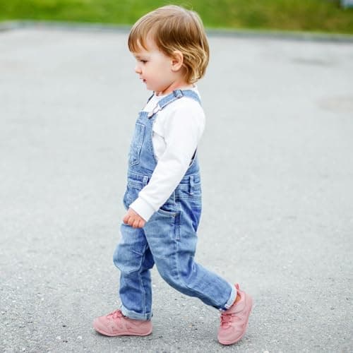 JIASUQI Baby Shoes Boys Girls First Walking Shoes Non-Slip Breathable Toddler Shoe Infant Lightweight Casual Sneakers(Pink 143,Size 5-5.5) — view 2
