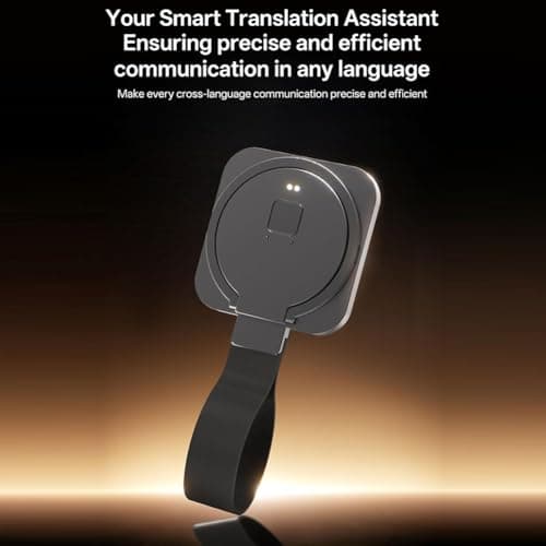 Histeaa Clip-on Magnetic Translator for Travel Voice Translation On-the-go — view 3