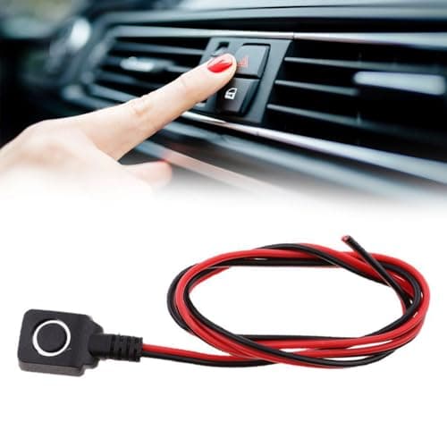 HENYGEN Emergencies Warning Reset Switches Car Alarm Security Panics Button Automotive Security Alarm Switches Automotive — view 2