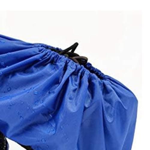 Qxckyag Shoe Covers 5 Pairs Reusable Waterproof Dustproof for Travel Use — view 2