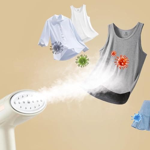 Original meacode handheld portable steamer for clothes(Beige) — view 5