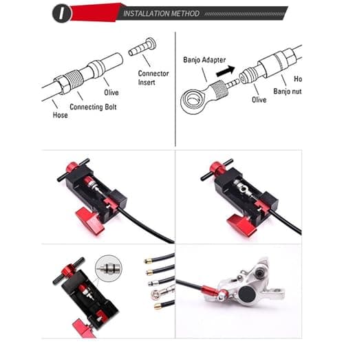 Bike Brake Hose Connector High-Strength Precision Weatherproof — view 5