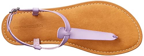 Amazon Essentials Women's Casual Thong Sandal with Ankle Strap, Lavender, 5.5 UK Wide — view 5