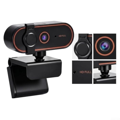 HD USB Web Camera with Built-in Mic Noise Reduction — view 2