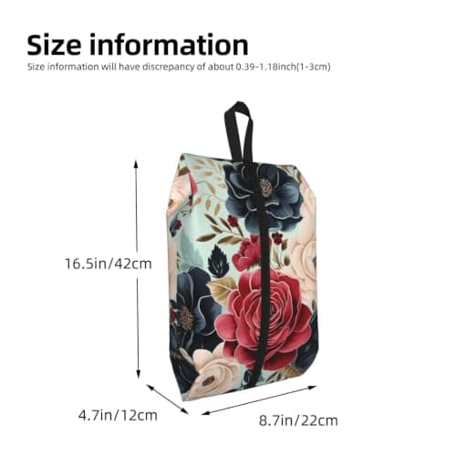 Shoe Bags For Travel Large Waterproof Travel Shoe Bag With Handle, 2PCS — view 3