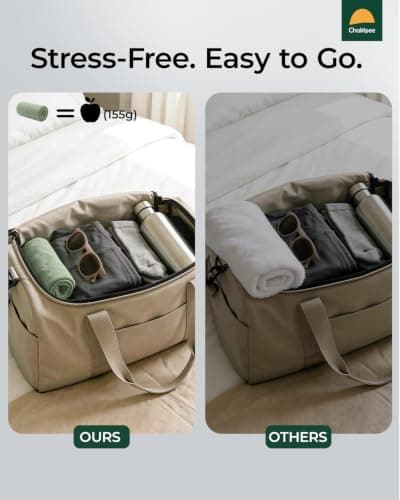 Chakipee Quick Dry Microfibre Towels Travel & Camping Microfiber Towel. Fast Drying, Super Absorbent & Ultra Compact for Travel, gym, sports, camping, Beach & hiking, 1 Pack, 120 x 60cm, Army Green — view 4
