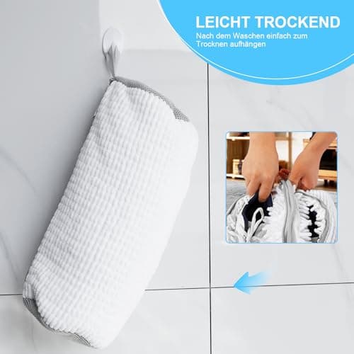 2-in-1 Shoe Washing Bag for Washing Machine–Trainer wash bag — view 4