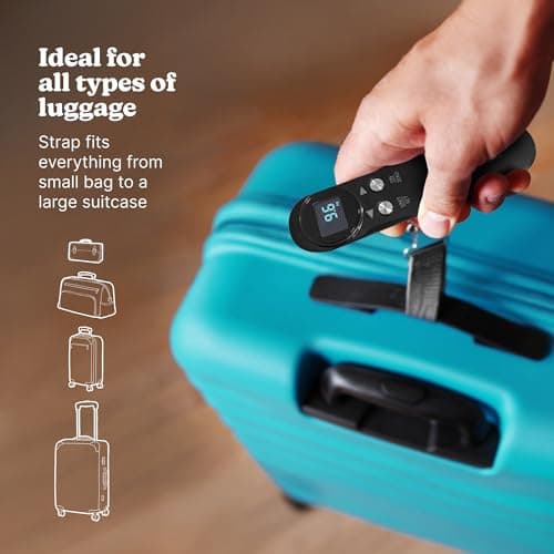 Homedics Travel Lite Luggage Scale - for Suitcases up to 50kg — view 5