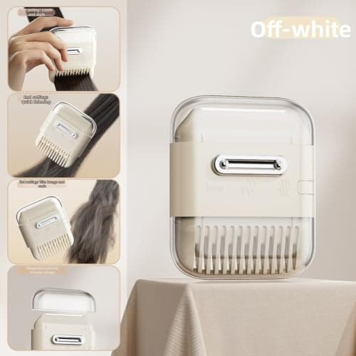CNANRNANC Adjustable Hair Cutting Comb 3 Settings Multi-Tool(White) — view 4