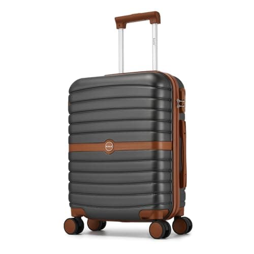 Kono Cabin Hard Shell Suitcase, Lightweight ABS+PC Carry On Hand Luggage