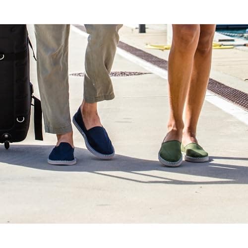 SEAC Malaga, Canvas Shoes Espadrilles for Men and Women, Beige, 11 — view 3