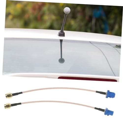 2pcs Auto Antenna Adapter Cable Rg316 50 Ohm Copper Wire — view 2