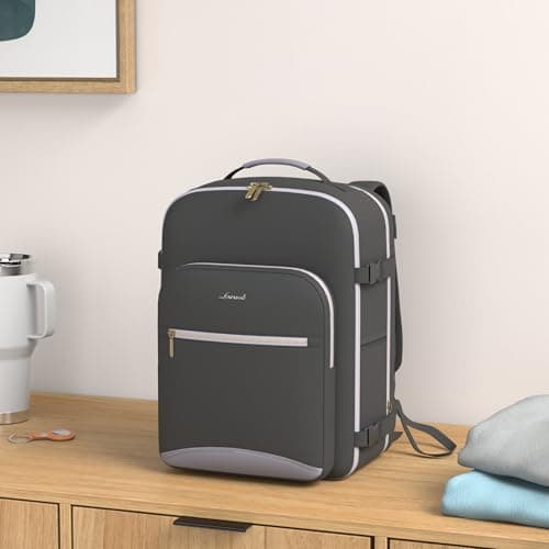 LOVEVOOK Travel Backpack Cabin Size for Women, Carry On Backpacks 45L — view 2