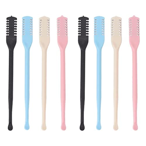 Phefop Double Headed Nose Hair Trimmer, Manual Ear Pick