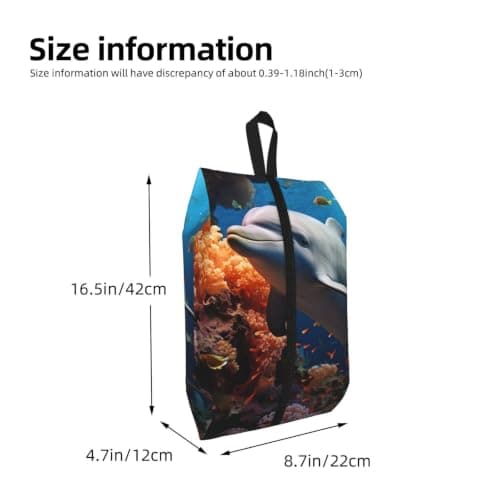Shoe Bags For Travel Large Waterproof Travel Shoe Bag With Handle, 2pcs — view 3
