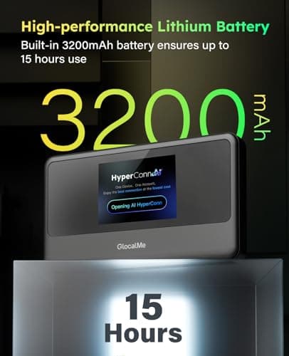 GlocalMe MeowGo G40Pro 4G Portable WiFi Hotspot with AI HyperConn — view 6
