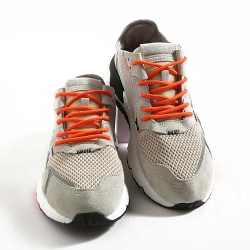 VSUDO 140cm Round Orange Boot Laces, Orange Shoe Laces for Trainers, 1 Pair — view 2