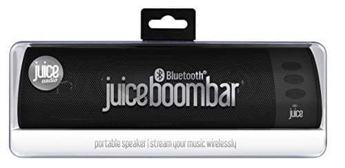 Juice Boom Portable Bluetooth Speaker, Wireless Rechargeable Device, Super Bass Stereo Speaker, for Smartphone, Mp3 Player, Tablet, Laptop, PC, Travel, Black — view 2