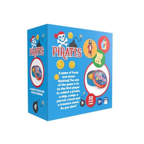 IMAGILAND FunTastic Pirates, Fun Card Game, Pirate Treasure Game, Kids 5+ — view 6