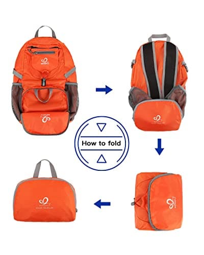 Waterfly Ultra Lightweight Foldable Backpack: 20L Packable Rucksack — view 5