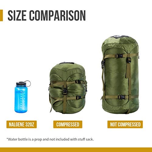 OneTigris Sleeping Bag Compression Stuff Sack, 25L — view 4