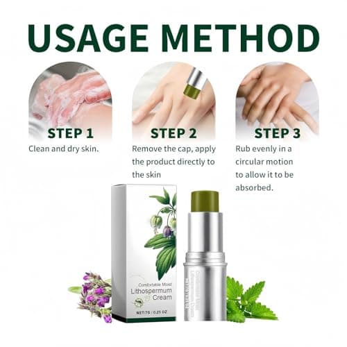 Mosquito Bite Relief Stick,Herbal Insect Bite Cream for Itchy Skin,Repels & Soothes Mosquito,Purple Grass B/ITE and S/ting Relief,Mosquito Cream Repellent,Outdoor Travel Essentials — view 5