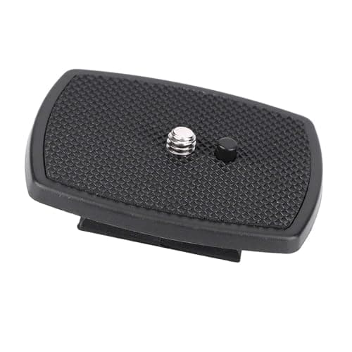 ABS Plastic Quick Release Plate Mount Board Portable Lightweight for Yunteng VCT668 ST666 690 Camera Mount Plate Black 35x35mm (Applicable to Yunteng Allegro (35 * 35mm)) — view 5
