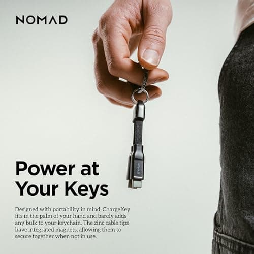 ChargeKey 240W V2 - USB C to USB C Keychain Charger - The Ultimate Charging Solution for The Modern, Portable Charger for iPhone, USB Keychain — view 5