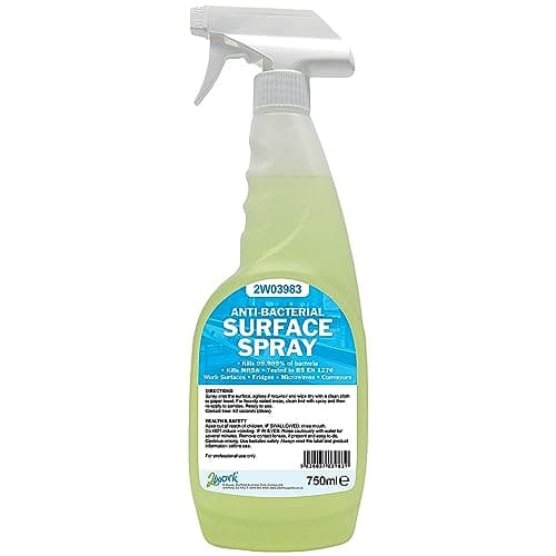2Work Antibacterial Surface Spray 750ml (Pack of 6) 2W04586 — view 2