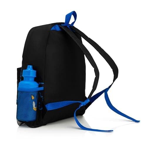 Sonic The Hedgehog Backpack 4 Piece School Set with Lunch Bag, Pencil Case & Water Bottle | Boys Rucksack with Padded Adjustable Straps – Back to School Supplies — view 4