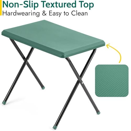 Trail Small Folding Camping Table, Green — view 5