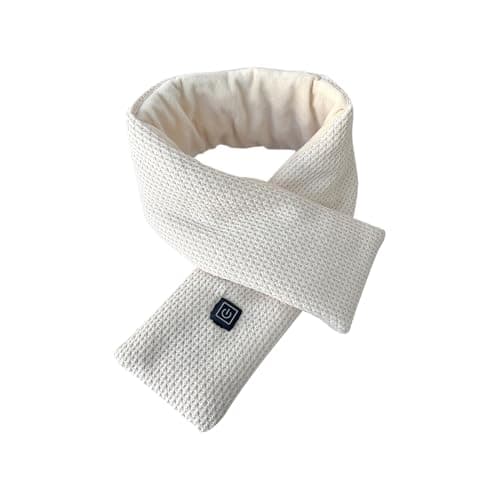 Heated Scarf Rechargeable Neck Warmer Scarf with 3 Temperature Settings