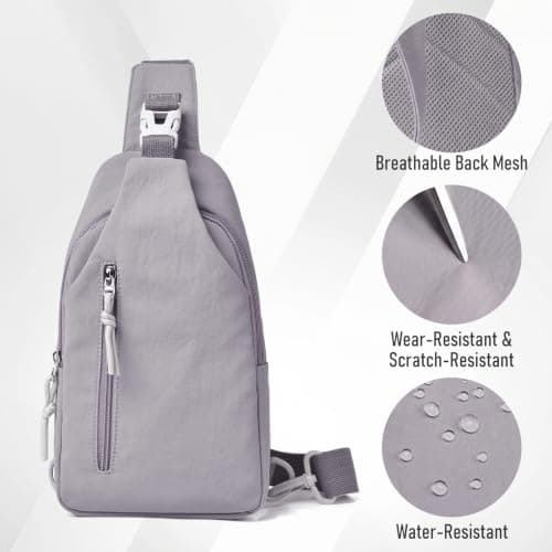 Supcomsta Anti Theft Crossbody Bag for Men Women Shoulder Bag Sling Bag — view 6