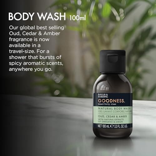 Baylis & Harding Goodness Natural Body Wash 100ml Travel Size 1 pack — view 3
