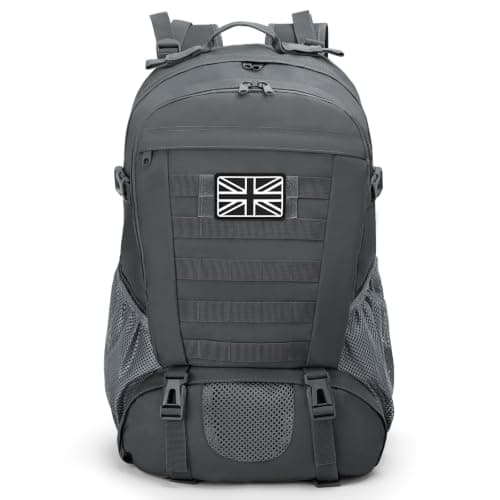 Jueachy Military Tactical Backpack 30L Water Resistant Rucksack for Men — view 2