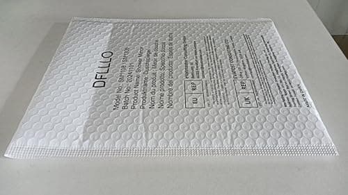 DFLLLO Shaving Mirror Shower Travel for Camping Children's Bathroom Hanging Small Frameless 6 x 4inch Includes 1 Adhesive Hook, 15x10 (Pack of 2) — view 3