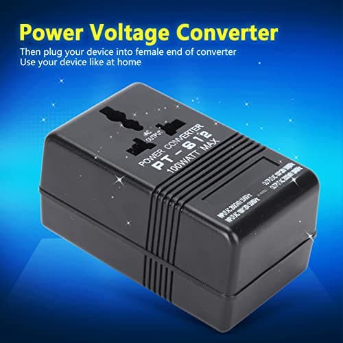 Badafaci Voltage Converter AC 100v-120v to -240v Travel Step Up Down Voltage Converter Transformer for Travel Hair Dryers, Coffee Machines, DVD Players — view 4