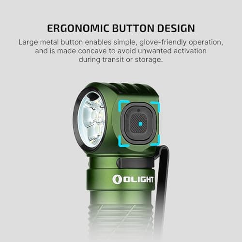OLIGHT Perun 3 Head Torch Rechargeable, 3000 Lumen with White and Red Light — view 6