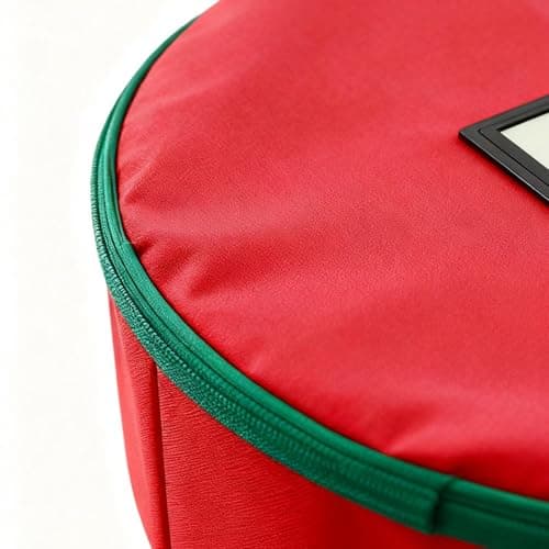 Wreath Storage Container | Dust-Proof Stackable Organizers,Christmas Wreath Storage Bag - for Christmas Moving Ornament Packing Holiday Supplies Toy Organization — view 6