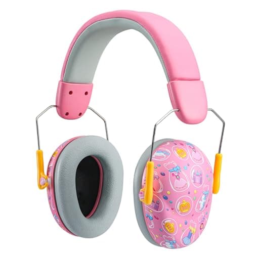 Samaly Kids Ear Defender, SNR 27dB Ear Defenders for Children, Noise Cancelling Headphones Autism, Kids Ear Protection Earmuffs for Fireworks, Concerts, Party(6 Months to 14 Years Old)