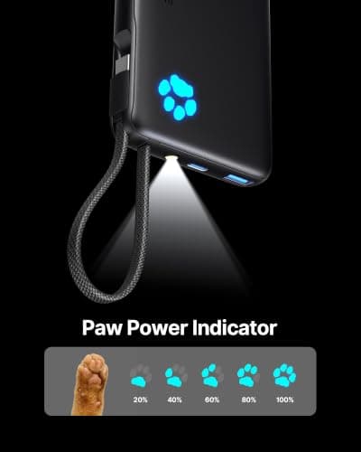 INIU Smaller 10000mAh Power Bank, 20W PD Fast Charging Portable Charger — view 6