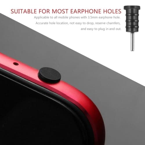 Zerodeko Type C Dust Plug Covers for USB Jack and Port, 12 Pairs — view 5
