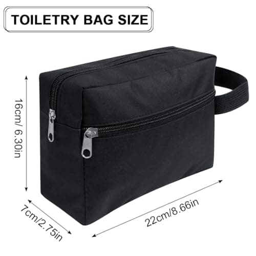 XYGK Toiletry Bag for Women and Men, Medium Travel Wash Bag with Handle — view 2