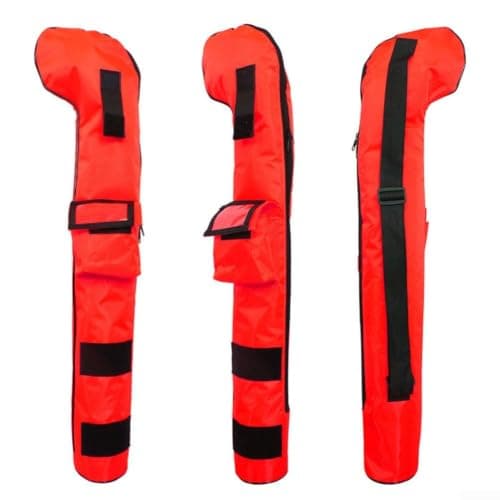 Kids Golf Bag, Portable Golf Club Bags For Child Clubs 26-30 Inch, Quality Nylon Storage Case With Side Pocket For Travel, Blue Orange Red Pink(Blue) — view 6