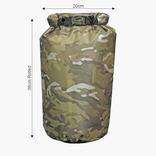 Lomo 10L Camouflage Dry Bag - Roll Down — view 4