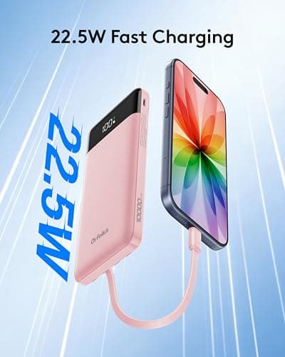 Orfeika 10000mAh Power Bank, 22.5W Fast Charging Portable Charger — view 2